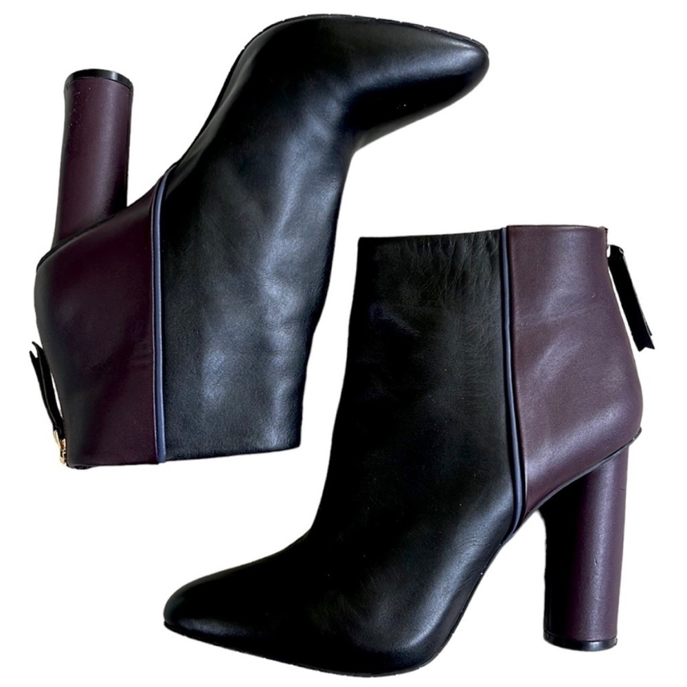 EUC CAbi Leather Bisset Boots Size 8